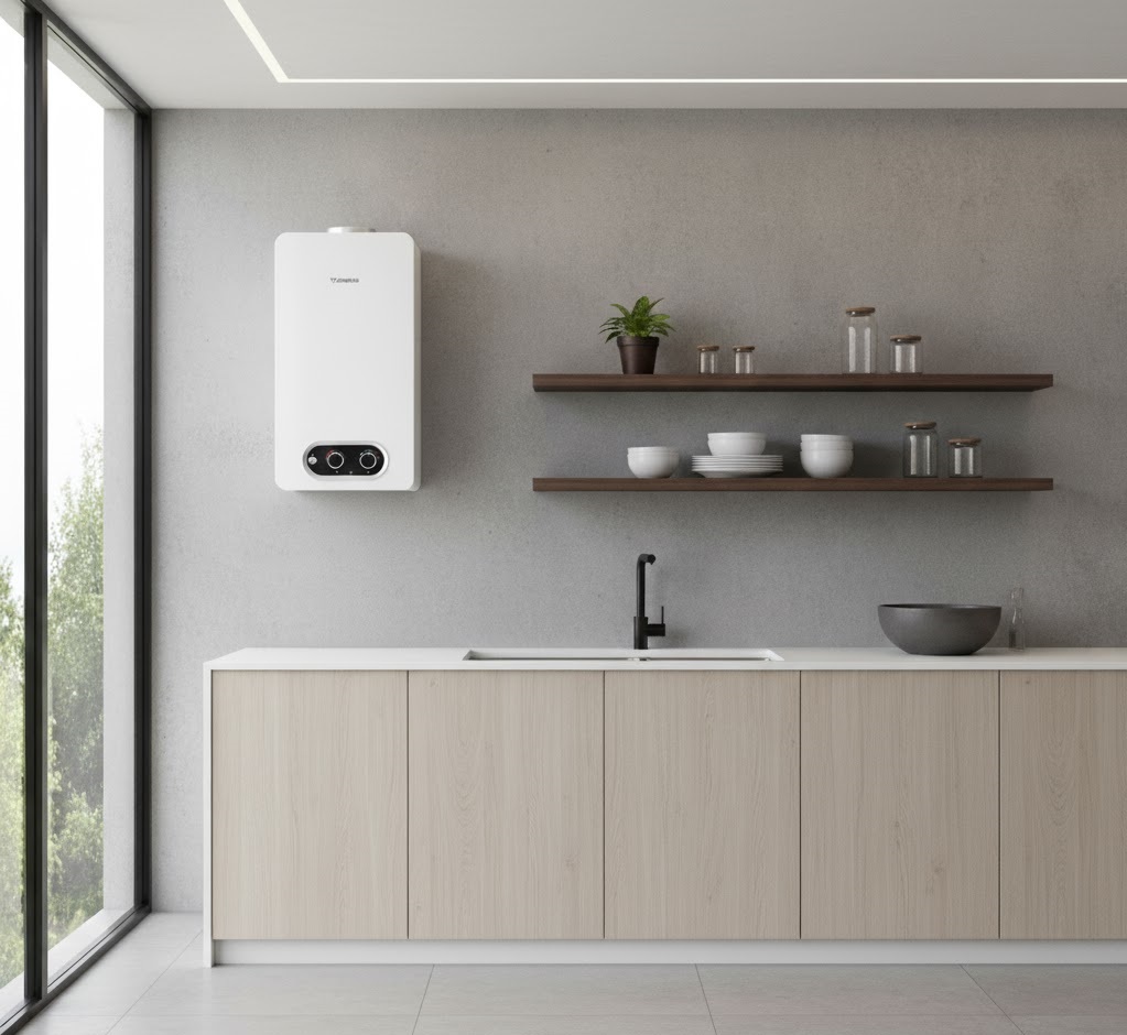 montaż pieca junkers